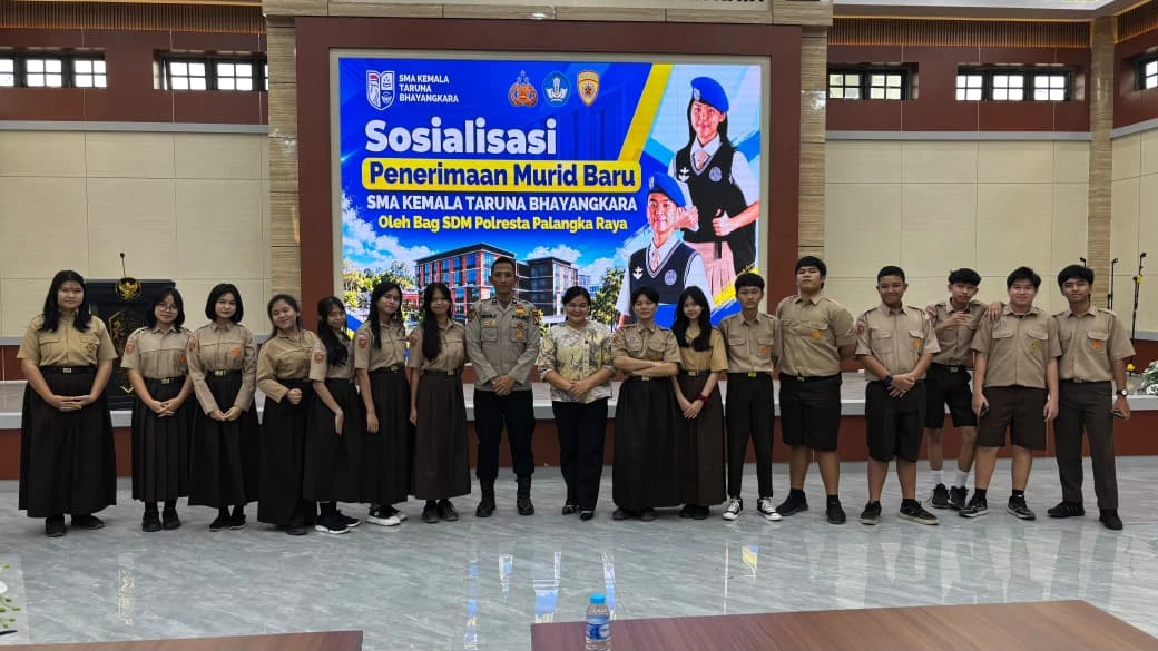 Antusiasme Murid dalam Mengikuti Sosialisasi Penerimaan Murid Baru SMA Kemala Taruna Bhayangkara